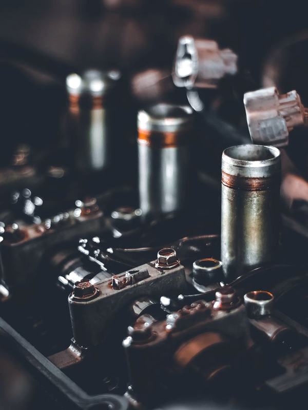 Engine internals in low light