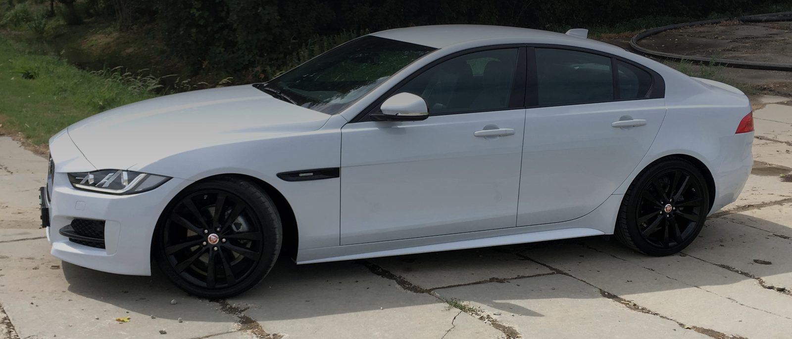 A Jaguar XE