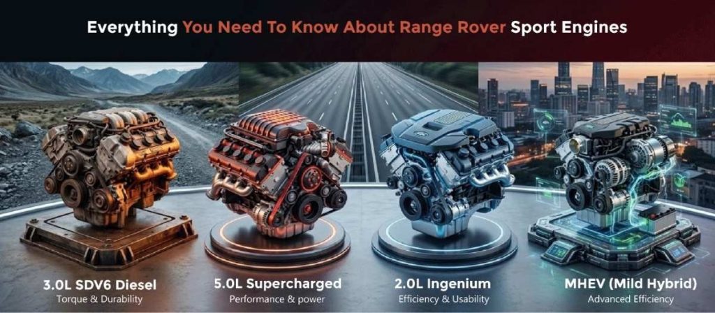 Everything You Need To Know About Range Rover Sport Engines: