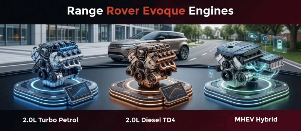 Range Rover Evoque Engines: