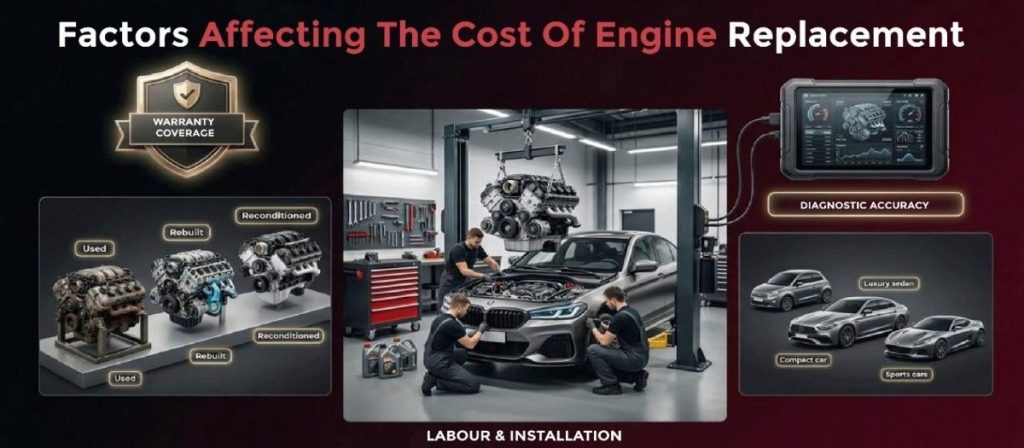 Factors Affecting The Cost Of Engine Replacement: