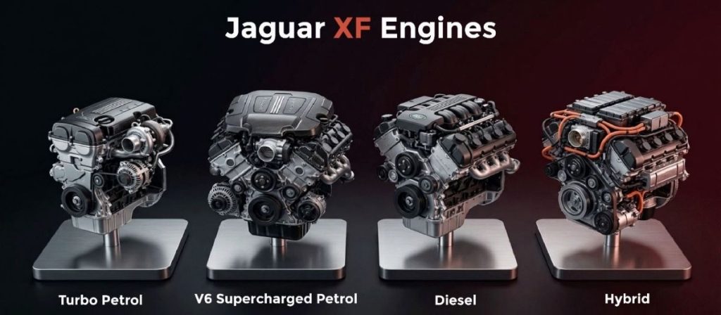 Jaguar XF Engines: