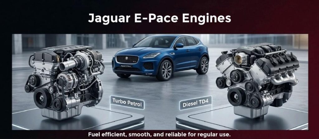 Jaguar E-Pace Engines: