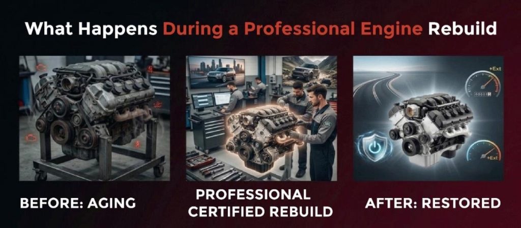 What Happens During a Professional Engine Rebuild