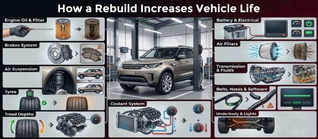How a Rebuild Increases Vehicle Life