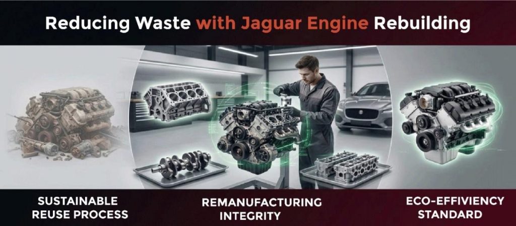 Reducing Waste with Jaguar Engine Rebuilding