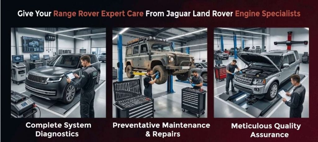 Give Your Range Rover Expert Care From Jaguar Land Rover Engine Specialists:
