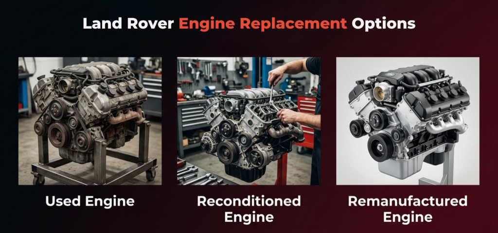 4 Land Rover Engine Replacement Options: