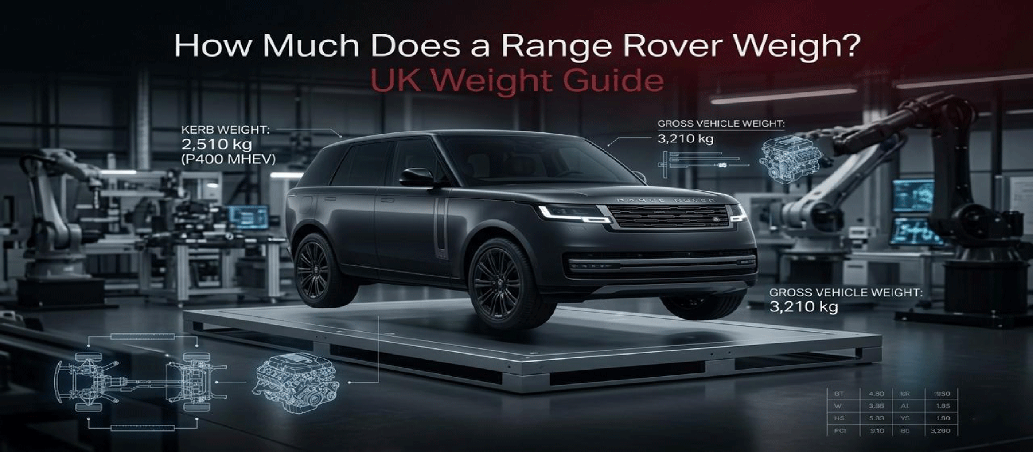 How Much Does A Range Rover Weigh?
