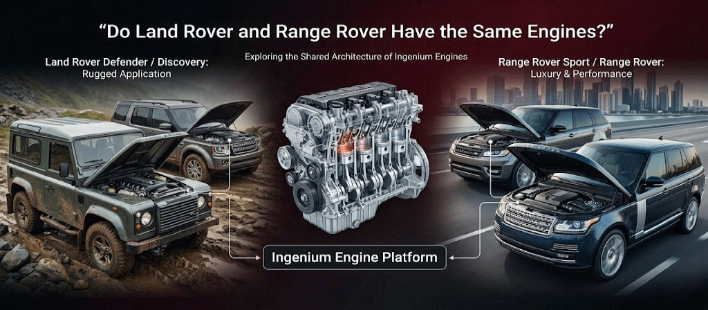 Do Land Rover And Range Rover Have The Same Engines?