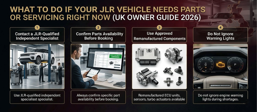 What to Do If Your JLR Vehicle Needs Parts or Servicing Right Now: