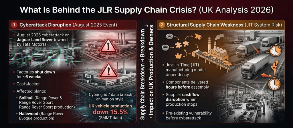 What is The Reason Behind JLR Supply Chain Crisis?