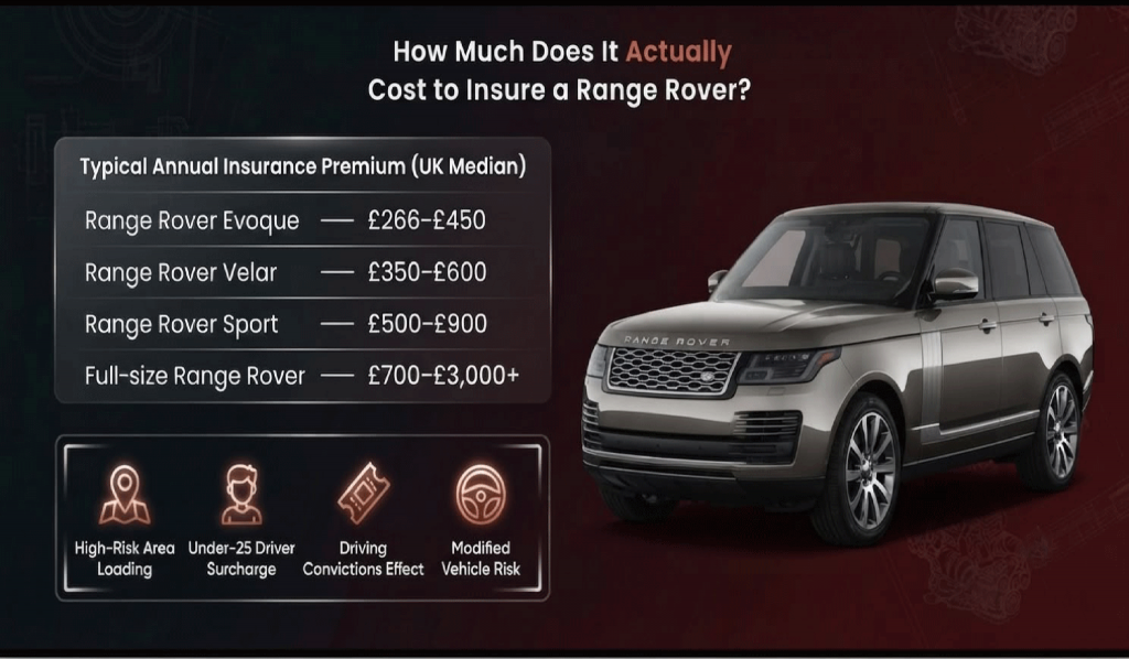 How Much Does It Actually Cost to Insure a Range Rover?