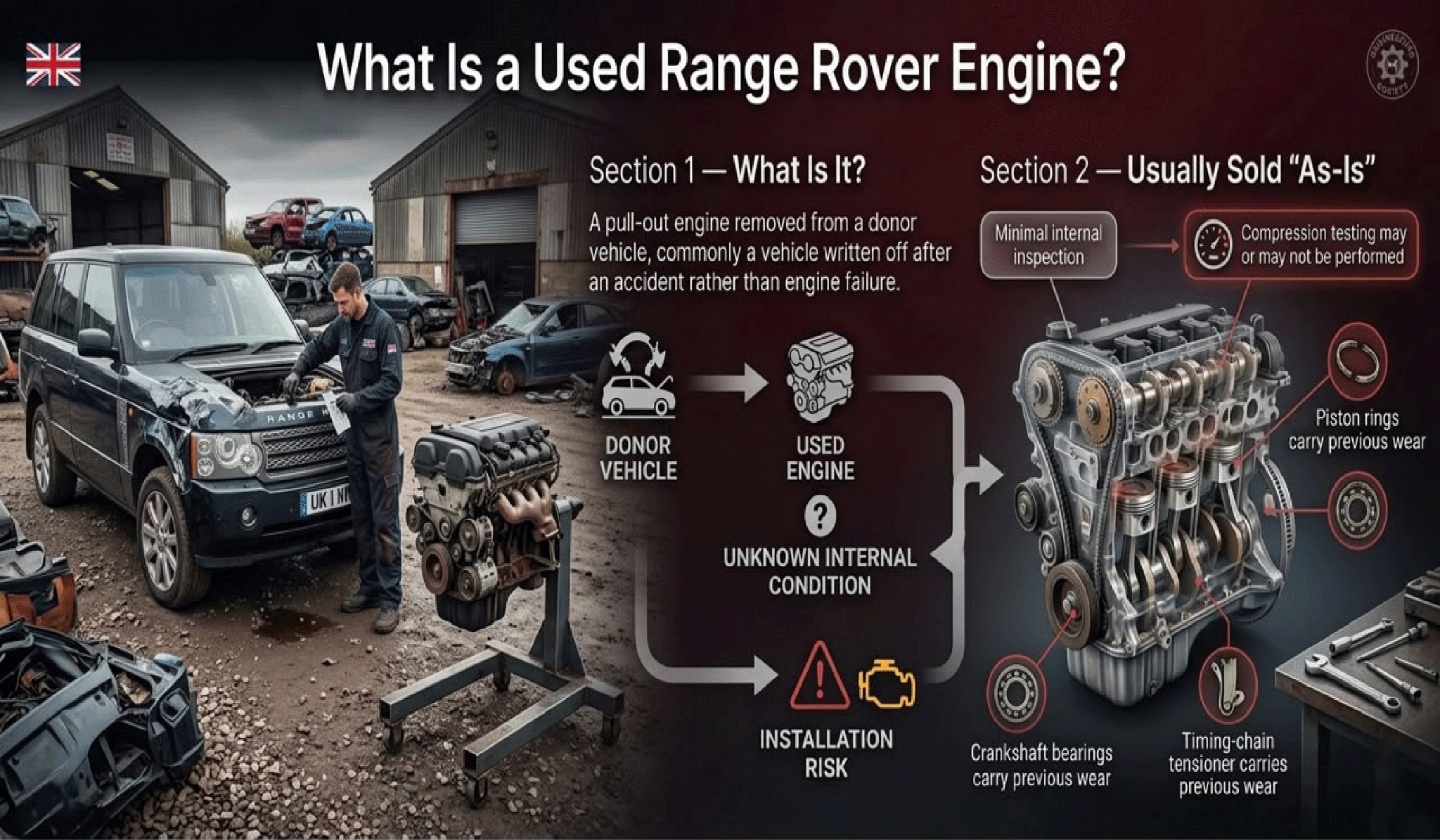 What Is a Used Range Rover Engine?