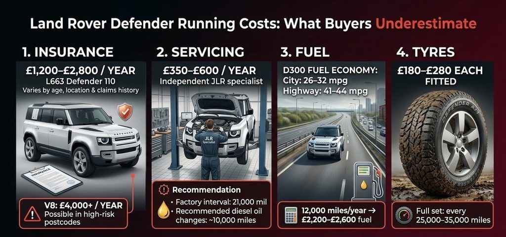 Land Rover Defender Running Costs: What Buyers Underestimate