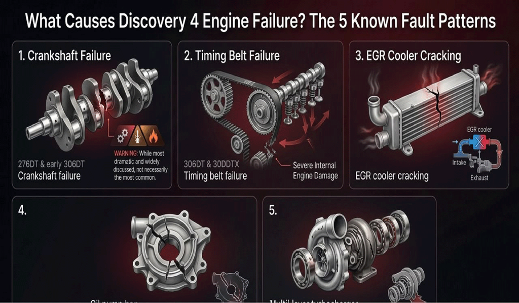 What Causes Discovery 4 Engine Failure: The 5 Known Fault Patterns