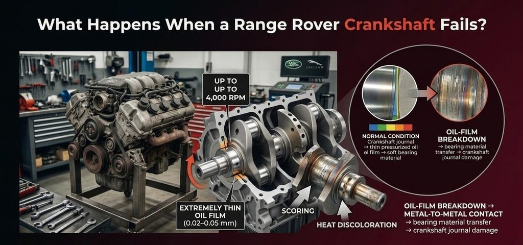 What Happens When A Range Rover Crankshaft Fails:
