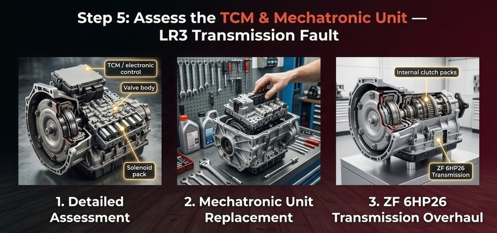 Assess the TCM and Mechatronic Unit